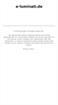 Mobile Screenshot of e-luminati.de