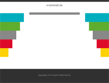 Tablet Screenshot of e-luminati.de